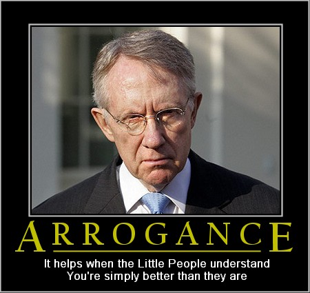 harryreidarrogance