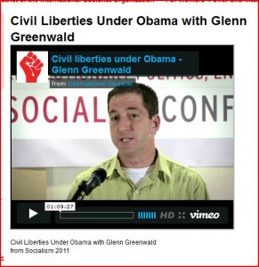 Greenwald at Socialism 2011
