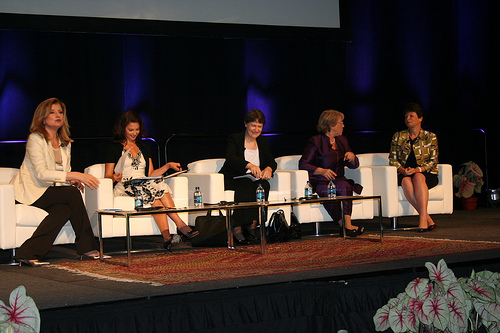 Arianna Huffington, Ashley Judd, former New Zealan marxist Prime Minister Helen Clark, Michelle Bachelet, Valerie Jarrett,,Women Deliver conference,   Washington, DC, June 7, 2010