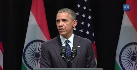 President Obama discusses the U.S. commitment to build ‘smart cities’ in India via YouTube [WhiteHouse.gov] Screenshot 