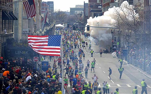 Boston Marathon Bombing via Wikipedia